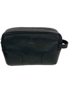 Loewe Clutch Bag Leather Black